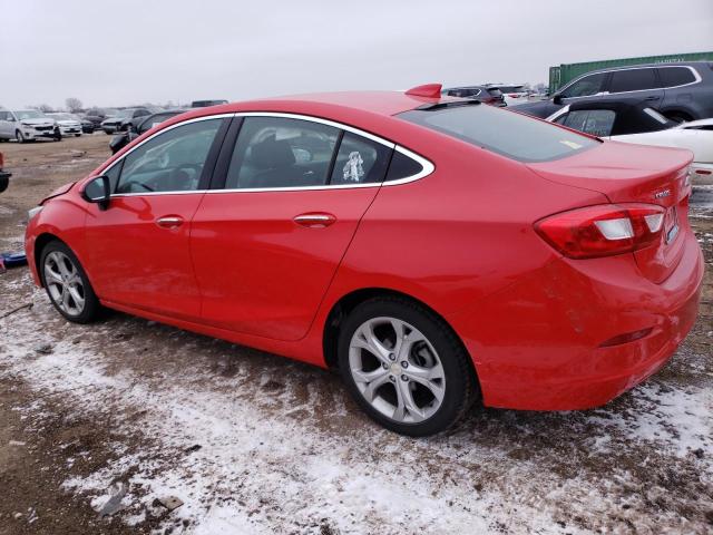 1G1BF5SM1H7103914 - 2017 CHEVROLET CRUZE PREMIER RED photo 2