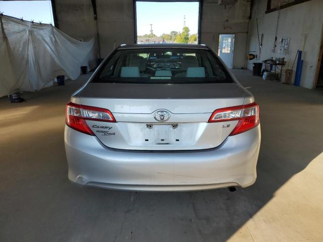 4T4BF1FK1CR203368 - 2012 TOYOTA CAMRY BASE SILVER photo 6