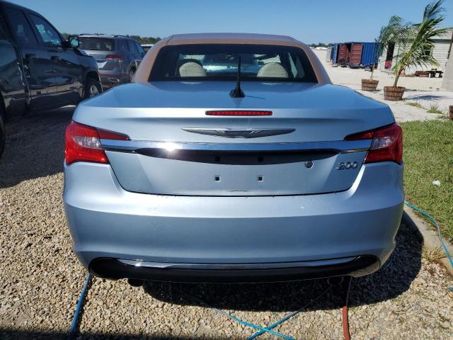 1C3BCBEG9DN683492 - 2013 CHRYSLER 200 TOURING BLUE photo 6