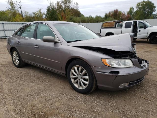 KMHFC46F76A136287 - 2006 HYUNDAI AZERA SE GRAY photo 4