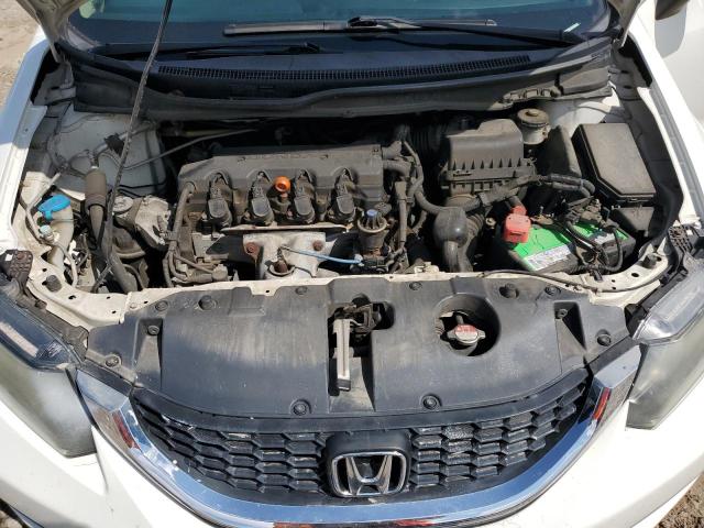 19XFB2F56FE223775 - 2015 HONDA CIVIC LX WHITE photo 11