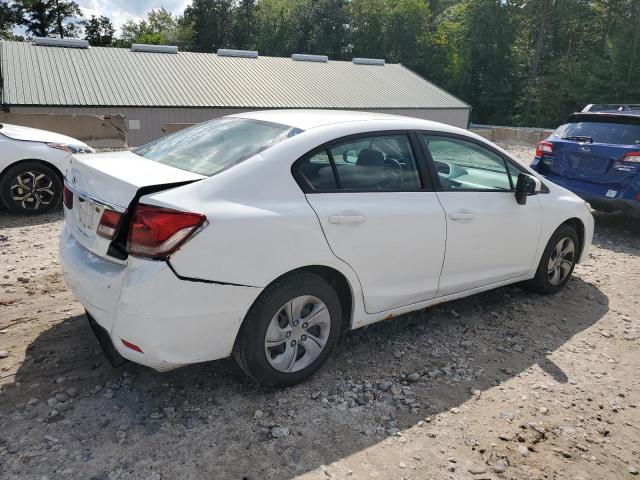 19XFB2F56FE223775 - 2015 HONDA CIVIC LX WHITE photo 3