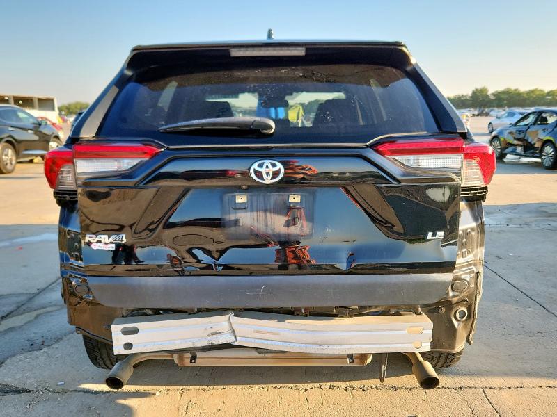 JTMH1RFV7KD512941 - 2019 TOYOTA RAV4 LE BLACK photo 6