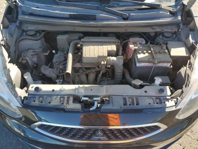 ML32A3HJXKH010904 - 2019 MITSUBISHI MIRAGE ES Schwarz Foto 11