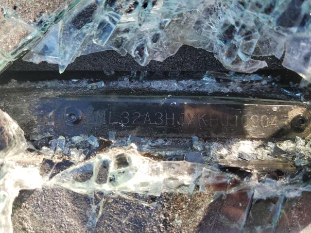 ML32A3HJXKH010904 - 2019 MITSUBISHI MIRAGE ES Schwarz Foto 12