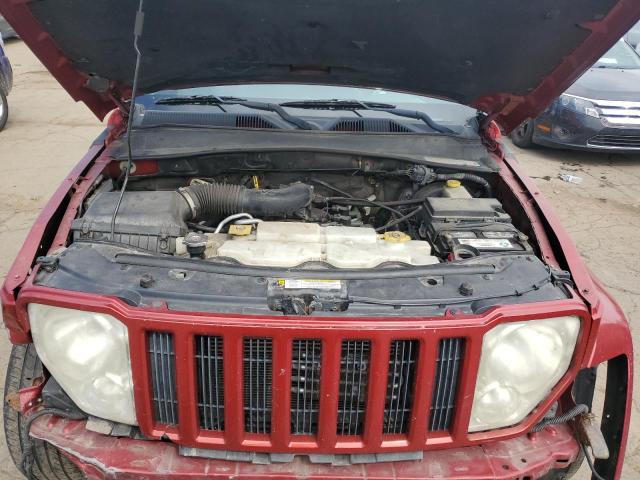 1J8GN28K49W552296 - 2009 JEEP LIBERTY SPORT RED photo 11