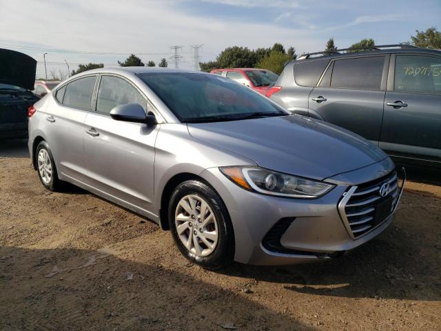 5NPD74LF6HH127340 - 2017 HYUNDAI ELANTRA SE GRAY photo 4