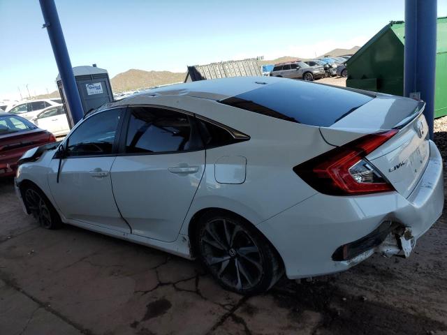 19XFC2F86KE212874 - 2019 HONDA CIVIC SPORT Սպիտակ լուսանկար 2