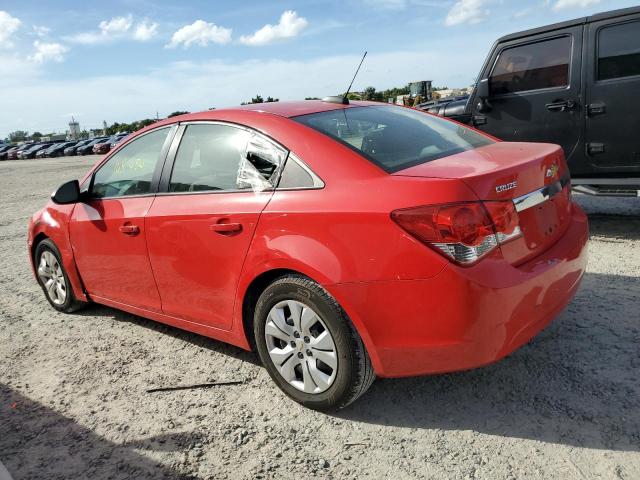 1G1PC5SH6G7150405 - 2016 CHEVROLET CRUZE LIMI LS RED photo 2