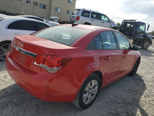 1G1PC5SH6G7150405 - 2016 CHEVROLET CRUZE LIMI LS RED photo 3