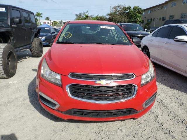 1G1PC5SH6G7150405 - 2016 CHEVROLET CRUZE LIMI LS RED photo 5