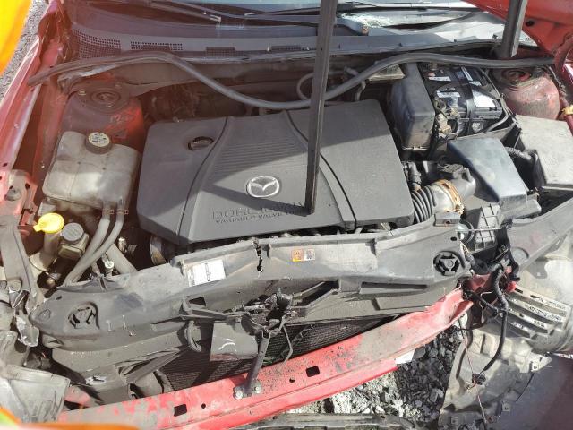 JM1BK143251337803 - 2005 MAZDA 3 HATCHBACK RED photo 11