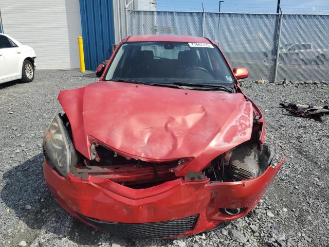 JM1BK143251337803 - 2005 MAZDA 3 HATCHBACK RED photo 5