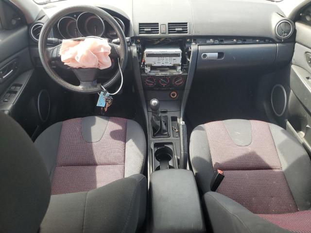 JM1BK143251337803 - 2005 MAZDA 3 HATCHBACK RED photo 8