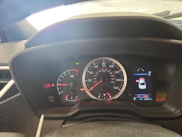 5YFP4MCE2NP111079 - 2022 TOYOTA COROLLA SE ვერცხლისფერი ფოტო 9