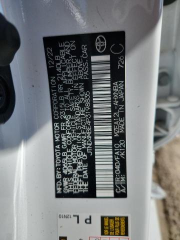 JTND4MBE4P3198835 - 2023 TOYOTA COROLLA SE 白色 照片 12