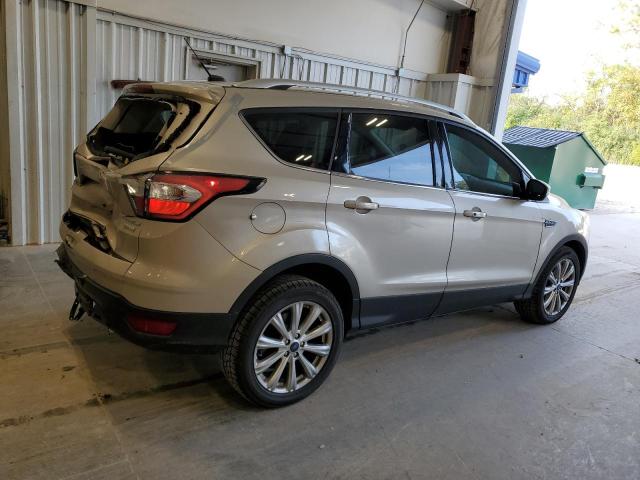 1FMCU0JD7HUE05131 - 2017 FORD ESCAPE TITANIUM Qəhvəyi foto 3