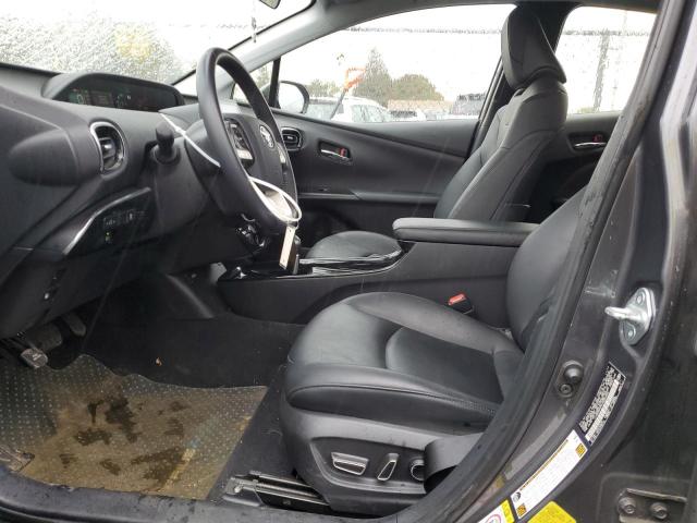 JTDKARFP0H3058926 - 2017 TOYOTA PRIUS PRIM ნაცრისფერი ფოტო 7