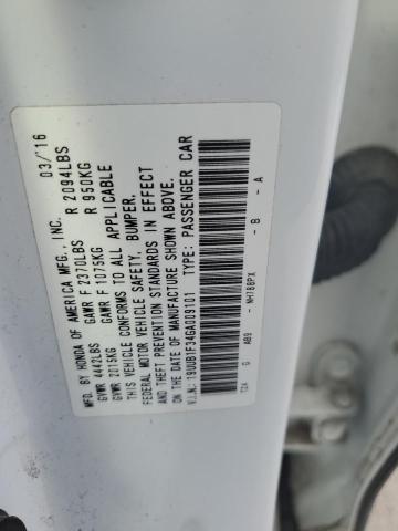 19UUB1F34GA009101 - 2016 ACURA TLX WHITE photo 12