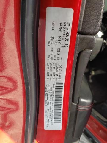 1C4RJFLG2JC328391 - 2018 JEEP GRAND CHER TRAILHAWK Қызыл фото 14