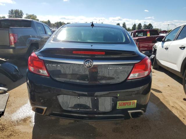 2G4GV5GV2D9232718 - 2013 BUICK REGAL GS BLACK photo 6