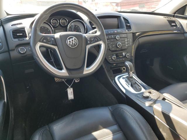 2G4GV5GV2D9232718 - 2013 BUICK REGAL GS BLACK photo 8