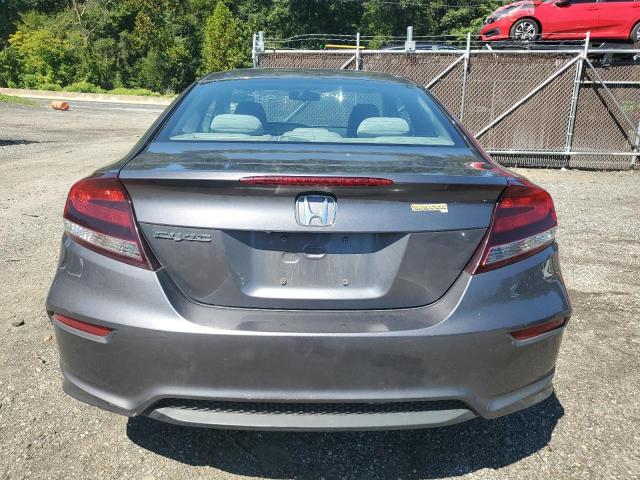 2HGFG3B86EH523215 - 2014 HONDA CIVIC EX GRAY photo 6