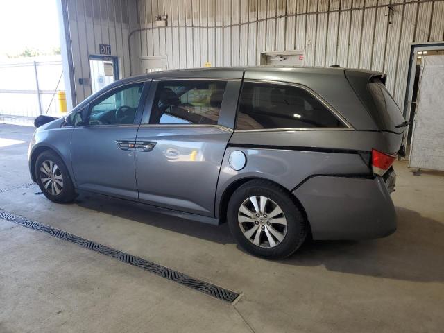 5FNRL5H66EB102500 - 2014 HONDA ODYSSEY EXL GRAY photo 2