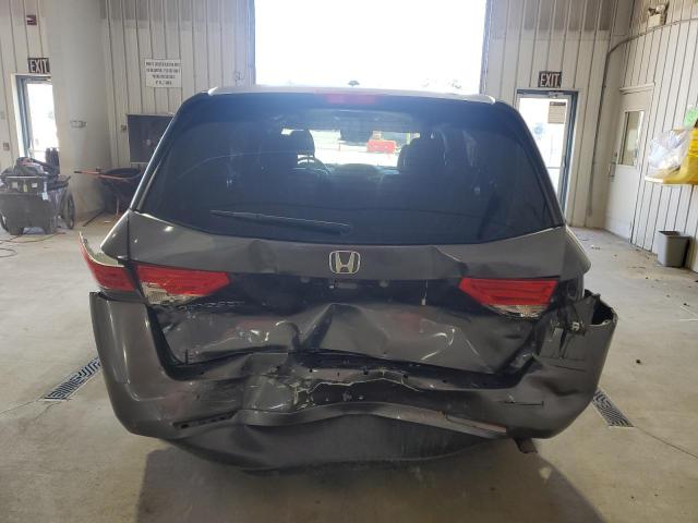 5FNRL5H66EB102500 - 2014 HONDA ODYSSEY EXL GRAY photo 6
