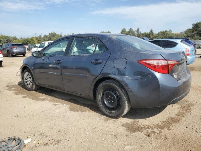 2T1BURHE7KC184749 - 2019 TOYOTA COROLLA L GRAY photo 2