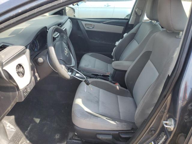 2T1BURHE7KC184749 - 2019 TOYOTA COROLLA L GRAY photo 7