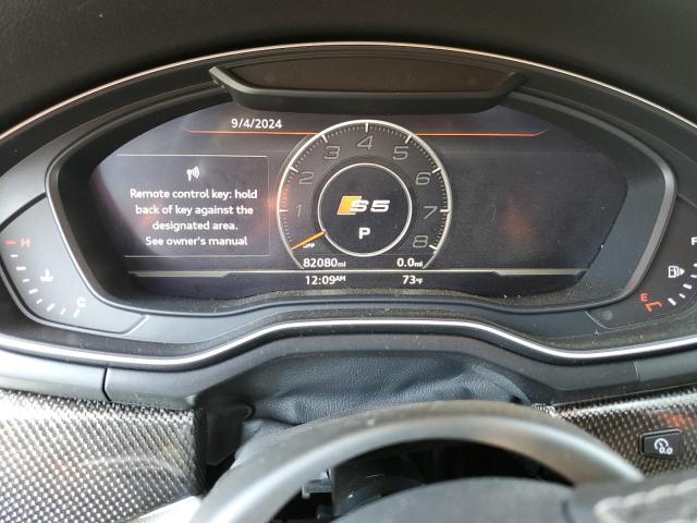 WAUB4CF59JA115884 - 2018 AUDI S5 PREMIUM PLUS 白色 照片 9