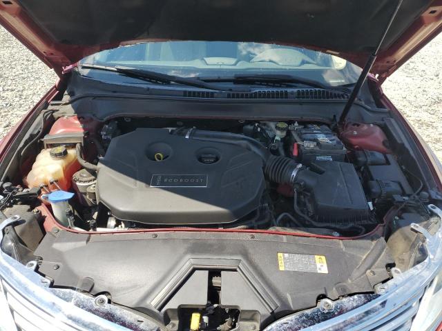 3LN6L2G90ER815240 - 2014 LINCOLN MKZ MAROON photo 11