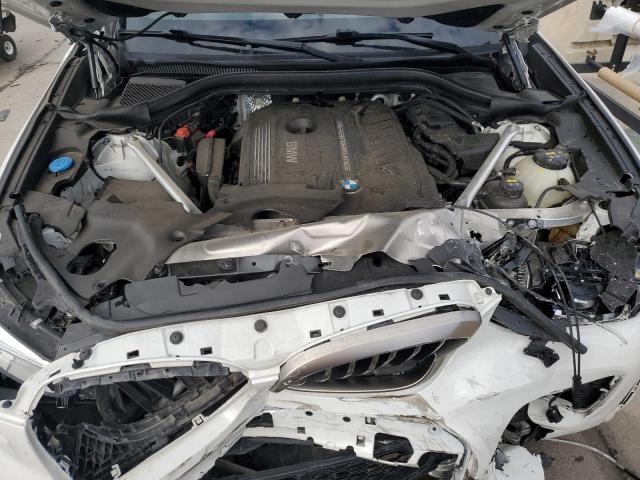 5UXTS3C52KLR72277 - 2019 BMW X3 XDRIVEM40I WHITE photo 12