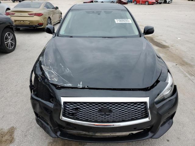 JN1BV7AR2FM410240 - 2015 INFINITI Q50 BASE BLACK photo 5