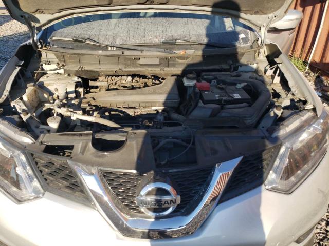 5N1AT2MLXFC836168 - 2015 NISSAN ROGUE S SILVER photo 12