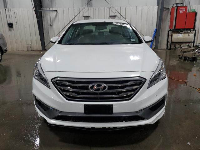 5NPE34AF3GH354924 - 2016 HYUNDAI SONATA SPORT WHITE photo 5