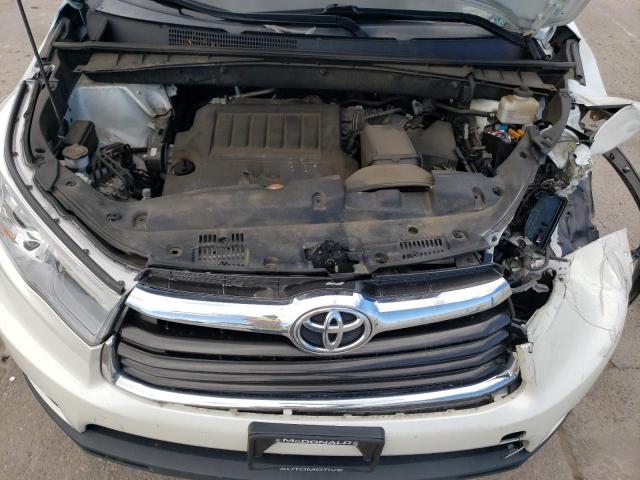 5TDJKRFH5GS505801 - 2016 TOYOTA HIGHLANDER XLE Ağ foto 12