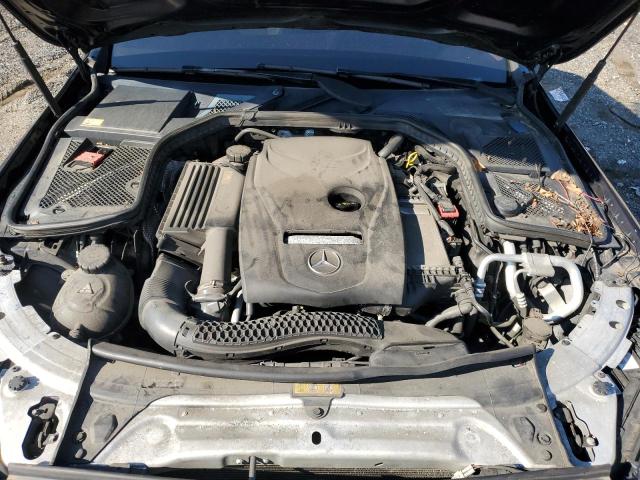 55SWF4KB2FU031158 - 2015 MERCEDES-BENZ C 300 4MATIC BLUE photo 11