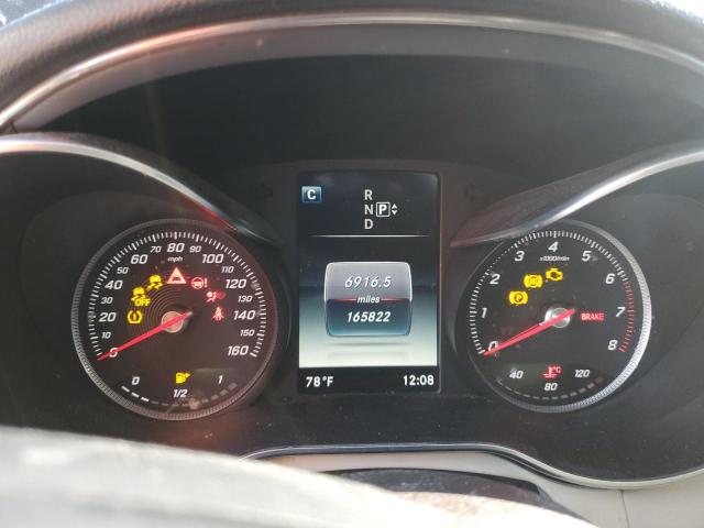 55SWF4KB2FU031158 - 2015 MERCEDES-BENZ C 300 4MATIC BLUE photo 9