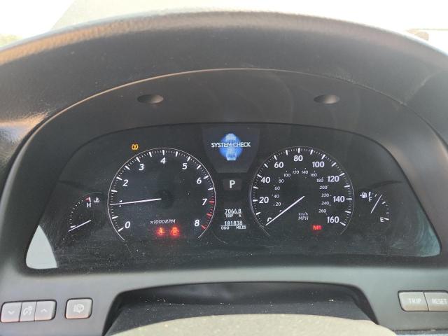 JTHBL5EF4A5099466 - 2010 LEXUS LS 460 BLACK photo 9