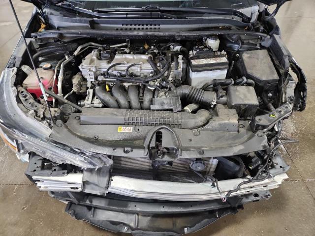5YFEPMAE5MP234312 - 2021 TOYOTA COROLLA LE BLACK photo 11