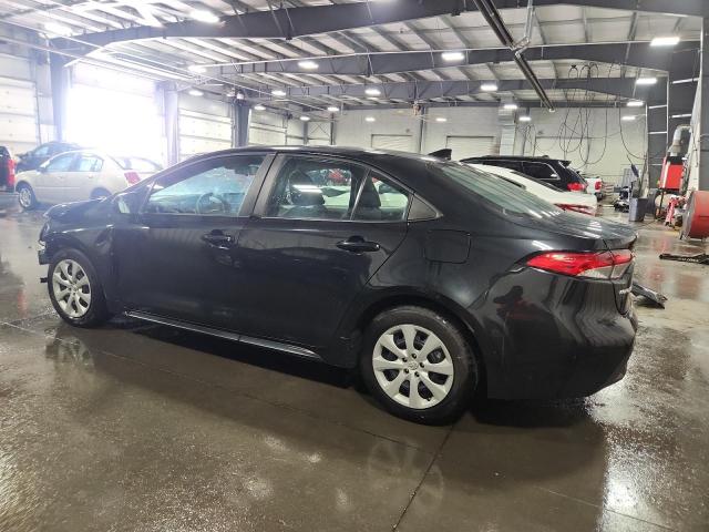 5YFEPMAE5MP234312 - 2021 TOYOTA COROLLA LE BLACK photo 2