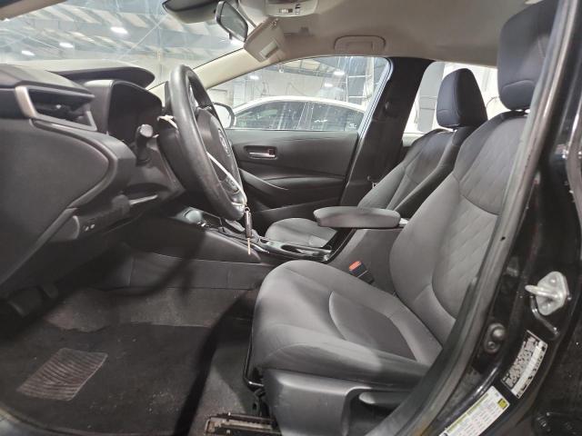 5YFEPMAE5MP234312 - 2021 TOYOTA COROLLA LE BLACK photo 7