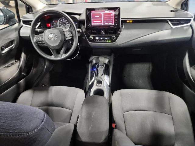5YFEPMAE5MP234312 - 2021 TOYOTA COROLLA LE BLACK photo 8