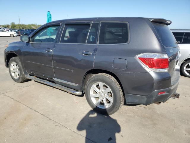 5TDZK3EH8BS025441 - 2011 TOYOTA HIGHLANDER BASE GRAY photo 2