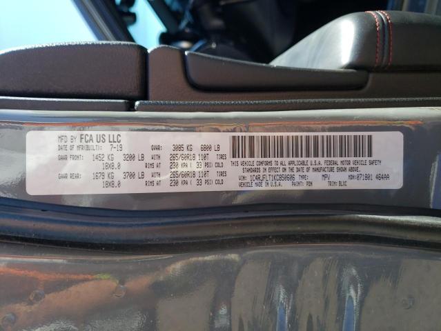1C4RJFLT1KC850606 - 2019 JEEP GRAND CHER TRAILHAWK 银色 照片 14