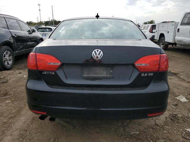 3VWDZ7AJ4BM039551 - 2011 VOLKSWAGEN JETTA SE BLACK photo 6