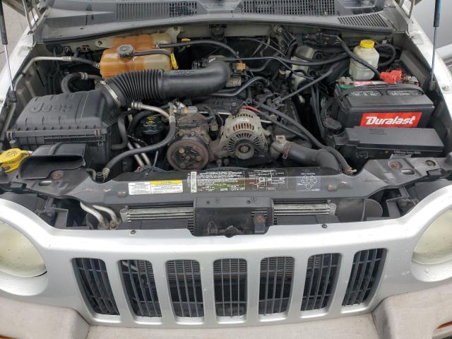 1J4GL48K04W303442 - 2004 JEEP LIBERTY SPORT 银色 照片 12