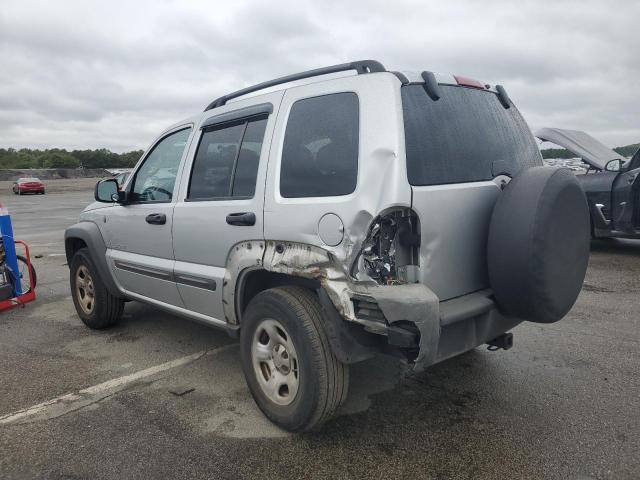 1J4GL48K04W303442 - 2004 JEEP LIBERTY SPORT 银色 照片 2
